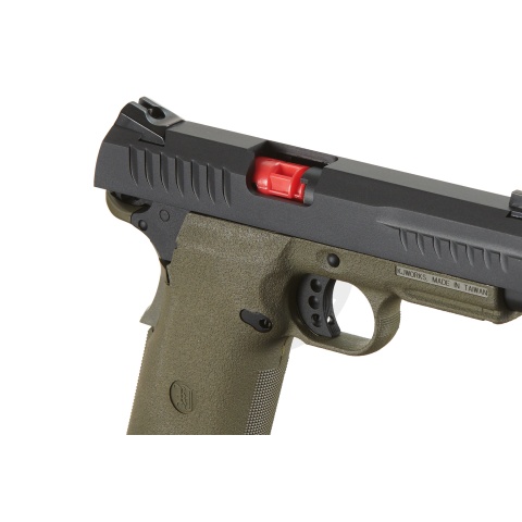 KJW Metal Slide KP-08 1911 CO2 Gas Blow Back Pistol