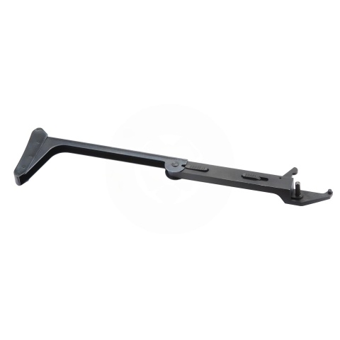 KSC Folding Stock for M93R Series Gas Blowback Pistols - (Black)