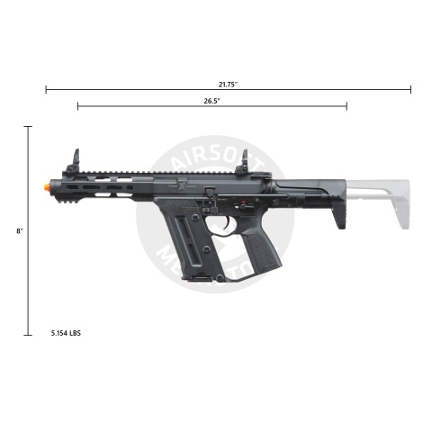 KSC STRAC TEG AEG Sub Machine Gun - (Black)