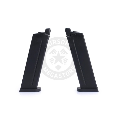 Kizuna Works 26 Round Magazine for MKW (MPL) Gas Blowback Airsoft Pistols - (Black)