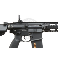 KWA AEG 3.0 Tactical Q10 Airsoft AEG Rifle w/ Kinetic Feedback System and Picatinny Quad Rail - (Black)