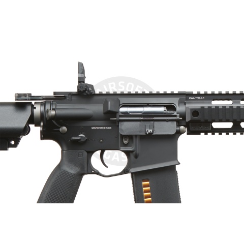 KWA AEG 3.0 Tactical Q10 Airsoft AEG Rifle w/ Kinetic Feedback System and Picatinny Quad Rail - (Black)