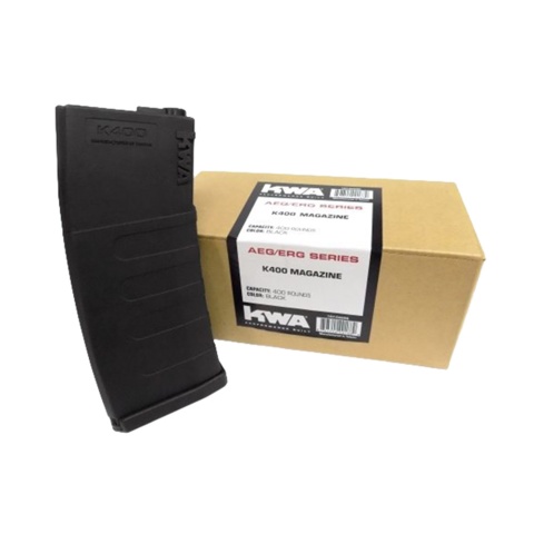 KWA 400rd K400 High Capacity M4/M16 AEG Magazines [3 Pack] (BLACK)