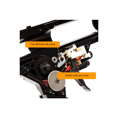 Laylax Prometheus Ver2 EG Hard Gearbox Shell for V2 Airsoft AEG Rifles (Model: 8mm)