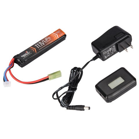 Lipo Battery 11.1V1000 Tamiya w/ LCD Lipo Charger Bundle