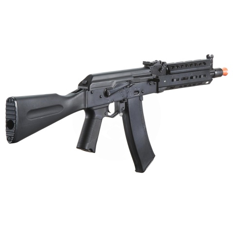 LCT Airsoft AK104 Steel AEG Airsoft Rifle w/ ASTER V2 SE Expert & Fixed Stock - (Black)