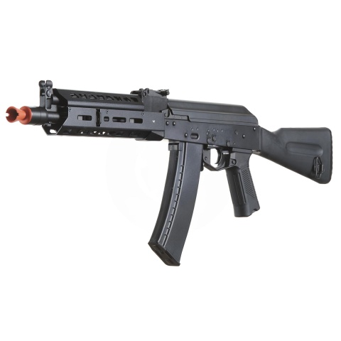 LCT Airsoft AK104 Steel AEG Airsoft Rifle w/ ASTER V2 SE Expert & Fixed Stock - (Black)