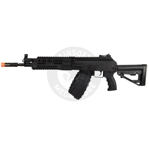 LCT LCK-16 Steel AEG Rifle w/ ASTER V2 SE Expert & Side-Folding Stock (Black)