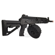 LCT LCK-16 Steel AEG Rifle w/ ASTER V2 SE Expert & Side-Folding Stock (Black)