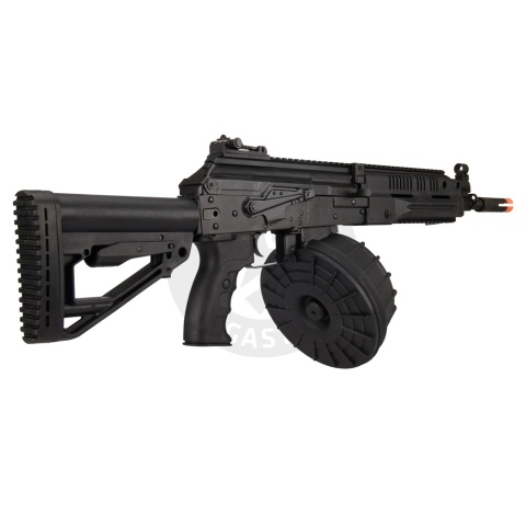 LCT LCK-16 Steel AEG Rifle w/ ASTER V2 SE Expert & Side-Folding Stock (Black)