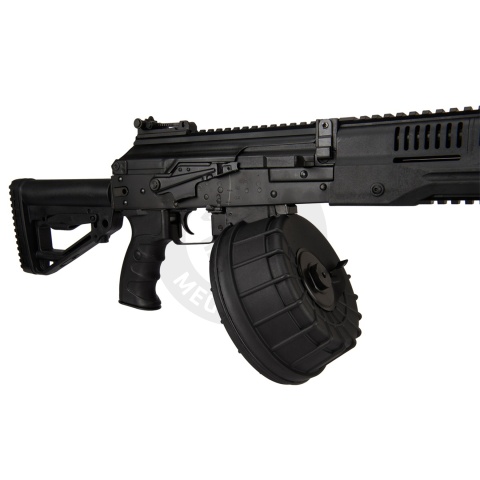 LCT LCK-16 Steel AEG Rifle w/ ASTER V2 SE Expert & Side-Folding Stock (Black)