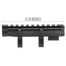 LCT AK Forward Optical Rail System (Black)