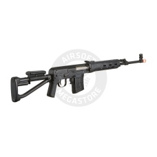 LCT Airsoft SVDS Airsoft AEG Sniper Rifle - (Black)