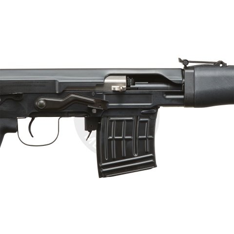 LCT Airsoft SVDS Airsoft AEG Sniper Rifle - (Black)