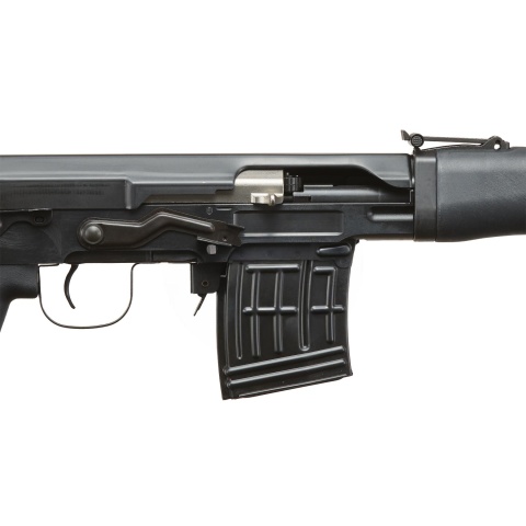 LCT Airsoft SVDS Airsoft AEG Sniper Rifle - (Black)