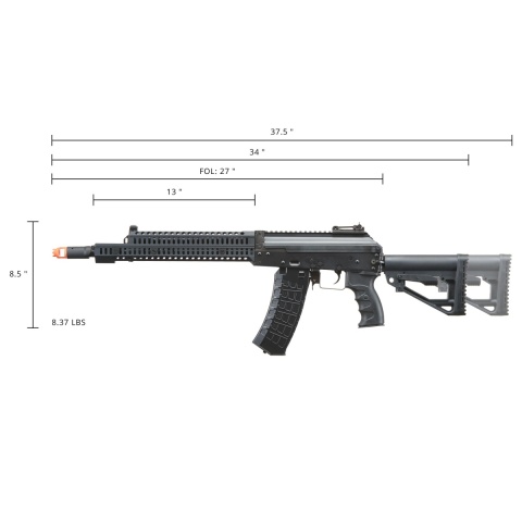 LCT Airsoft ZK12 Tactical Assault AEG with Z-Sport 13