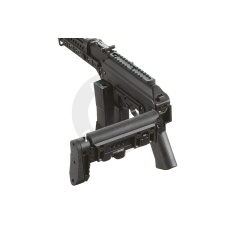 LCT ZK Series AK Airsoft AEG Rifle w/ Side-Folding Z Series Stock and Handguard - (Black)