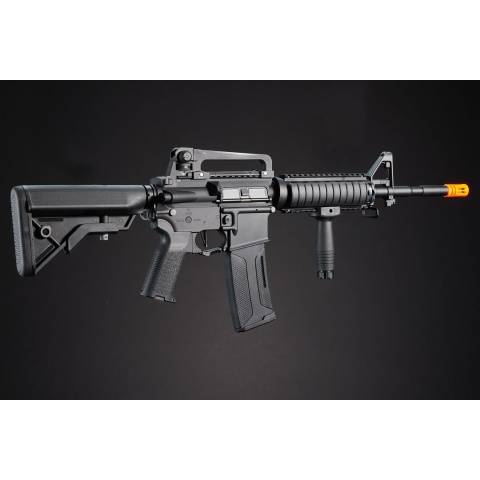 Lancer Tactical Gen 3 M4 SopMod Airsoft AEG Rifle (Color: Black)