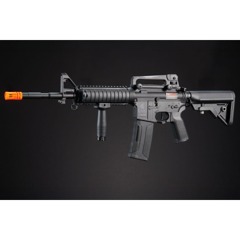 Lancer Tactical Gen 3 M4 SopMod Airsoft AEG Rifle (Color: Black)