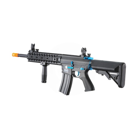 Lancer Tactical Gen 2 M4 Evo Airsoft AEG Rifle (Black & Blue)(No Battery and Charger)