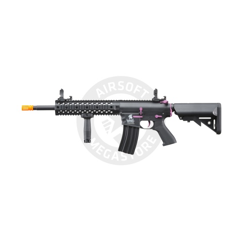 Lancer Tactical Gen 2 M4 Evo Airsoft AEG Rifle (Black & Purple)(No Battery and Charger)