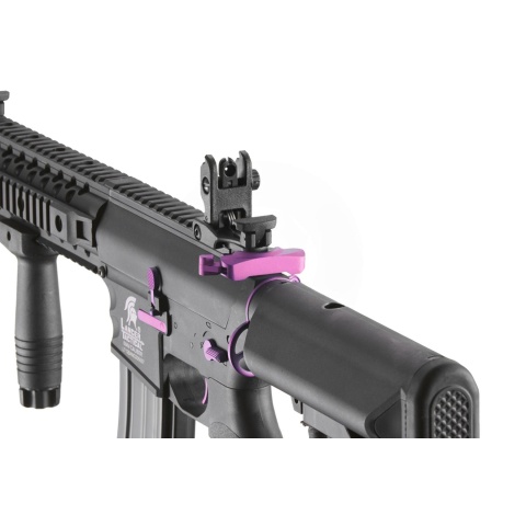 Lancer Tactical Gen 2 M4 Evo Airsoft AEG Rifle (Black & Purple)(No Battery and Charger)