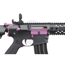 Lancer Tactical Gen 2 M4 Evo Airsoft AEG Rifle (Black & Purple)(No Battery and Charger)