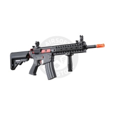 Lancer Tactical Gen 2 M4 Evo Airsoft AEG Rifle (Black & Red)(No Battery and Charger)