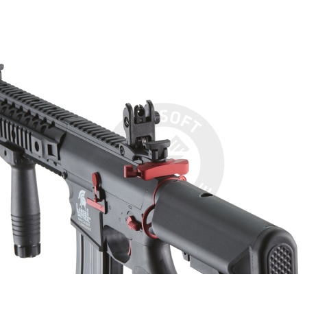 Lancer Tactical Gen 2 M4 Evo Airsoft AEG Rifle (Black & Red)(No Battery and Charger)