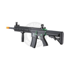 Lancer Tactical Gen 2 M4 Evo Airsoft AEG Rifle (Black & Green)(No Battery and Charger)