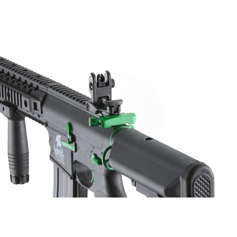 Lancer Tactical Gen 2 M4 Evo Airsoft AEG Rifle (Black & Green)(No Battery and Charger)