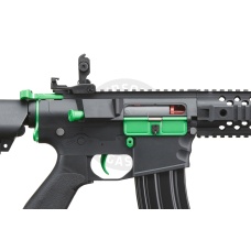Lancer Tactical Gen 2 M4 Evo Airsoft AEG Rifle (Black & Green)(No Battery and Charger)