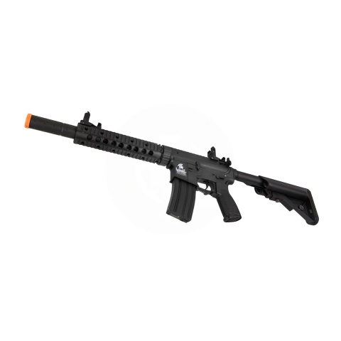 Lancer Tactical Gen 2 M4 SD Carbine Airsoft AEG Rifle with Mock Suppressor (Black)(No Battery and Charger)