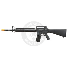 Lancer Tactical M4 Gen 2 Metal Front Rail AEG Airsoft Rifle - (Black)