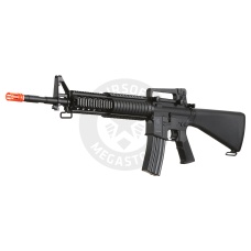 Lancer Tactical M4 Gen 2 Metal Front Rail AEG Airsoft Rifle - (Black)
