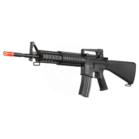 Lancer Tactical M4 Gen 2 Metal Front Rail AEG Airsoft Rifle - (Black)