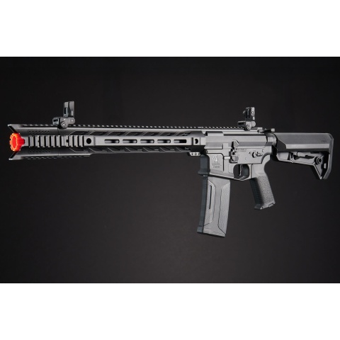 Lancer Tactical Gen 2 M4 SPR Interceptor AEG w/ Ambidextrous NSR Receiver & NSR Stock - (Black)