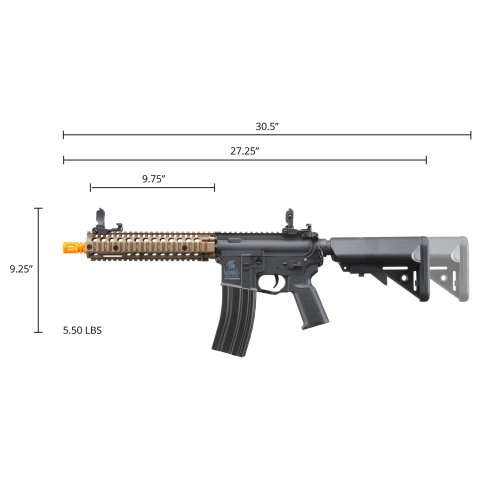 Lancer Tactical Gen 2 Raider M4 Airsoft AEG Rifle (Color: Black)