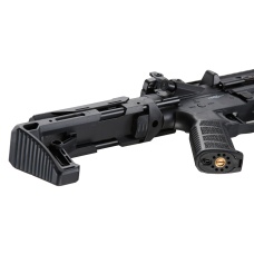 Lancer Tactical Gen 2 9mm Battle X CQB Carbine Airsoft AEG (Color: Black) + 4 Free Midcap Magazines