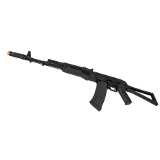 Lancer Tactical AK-Series AK-74M AEG Airsoft Rifle w/ Skeleton Foldable Stock (Black)