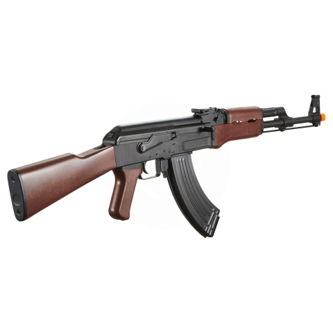Lancer Tactical Gen 2 AEG Airsoft Rifle w/ Full Stock - (Black/Wood)