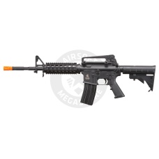 Lancer Tactical Airsoft M4A1 RIS Gas Rifle Blowback by Golden Eagle - (Black)