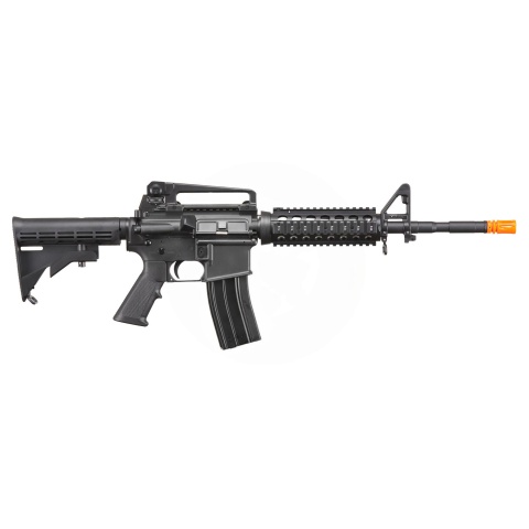 Lancer Tactical Airsoft M4A1 RIS Gas Rifle Blowback by Golden Eagle - (Black)
