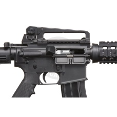 Lancer Tactical Airsoft M4A1 RIS Gas Rifle Blowback by Golden Eagle - (Black)