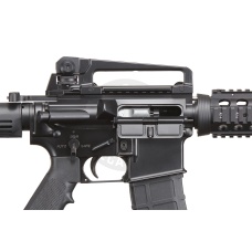 Lancer Tactical Airsoft M4A1 RIS Gas Rifle Blowback by Golden Eagle - (Black)