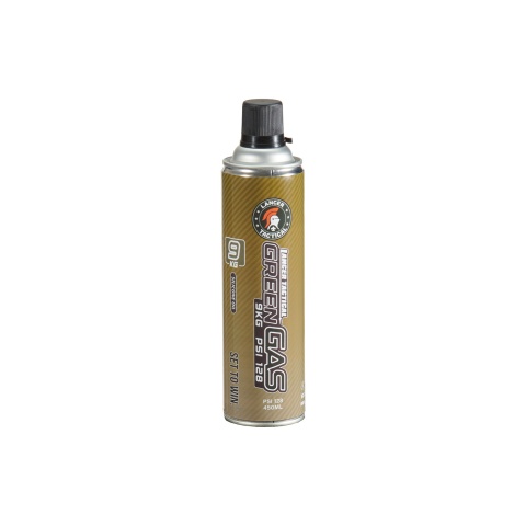 Lancer Tactical 450ml 9KG Green Gas for Japanese & ABS Slide Pistols