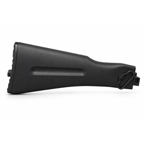 Lancer Tactical AK Series Polymer Folding Stock for Airsoft AEG Rifles - (Black)
