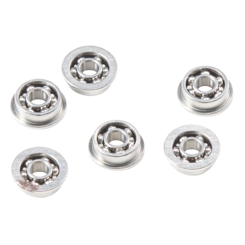Lancer Tactical Multi-Fit 8mm AEG Gearbox Bearing Set - (Silver)
