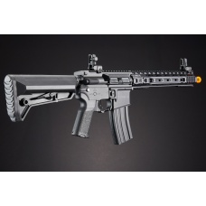 BG Defense Type-A SPR Gen 3 AEG Rifle by Lancer Tactical - (Black)