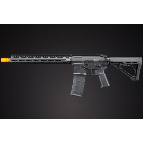 Lancer Tactical Gen 4 Predator SBR AEG w/ BCM Gunfighter Rail System & Nebula II ETU - (Black)